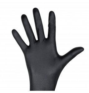 Gants en nitrile mécanique, Gant en nitrile à paume en nylon